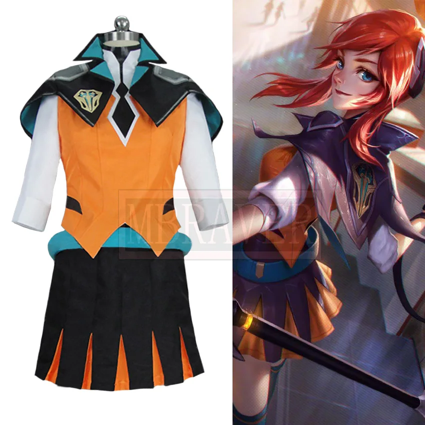 Костюм для косплея LOL Luxanna Crownguard «Леди люминесцентной войны», оранжевый боевой костюм для колледжа, на Рождество, Хэллоуин, на заказ
Костюм для косплея LOL Luxanna Crownguard «Леди люминесцентной войны», оранжевый боевой костюм для колледжа, на Рождество, Хэллоуин, на заказ
