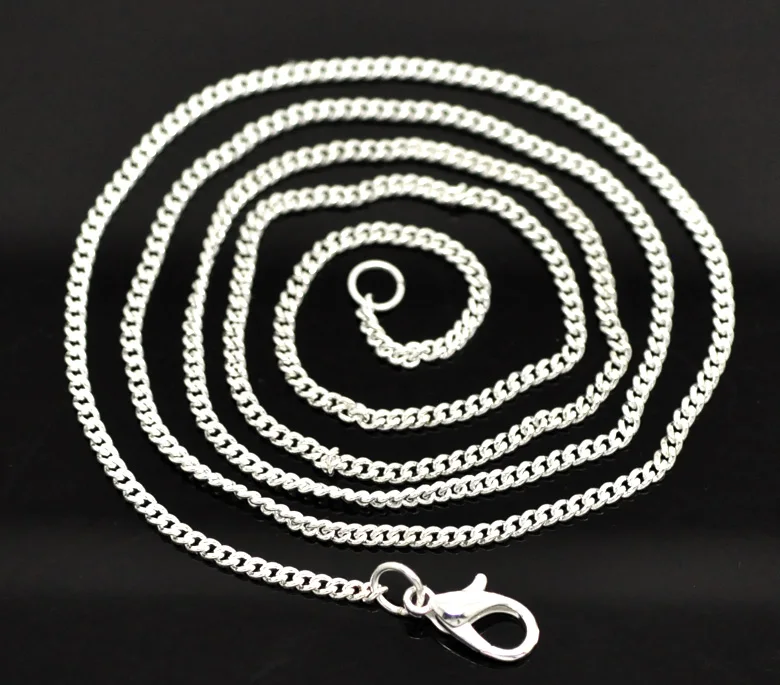 12PCs Lobster Clasp Link Chain Necklace 60cm Fine DIY Jewelry Fashion Findings Making For Women Men
12PCs Lobster Clasp Link Chain Necklace 60cm Fine DIY Jewelry Fashion Findings Making For Women Men