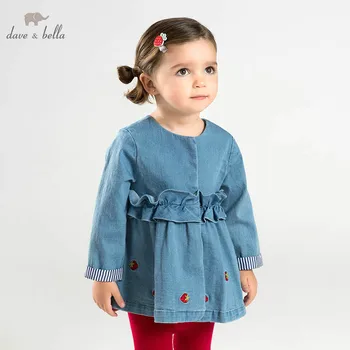 DB10516 dave bella spring baby lovely jacket children fashion outerwear kids denim coat
DB10516 dave bella spring baby lovely jacket children fashion outerwear kids denim coat