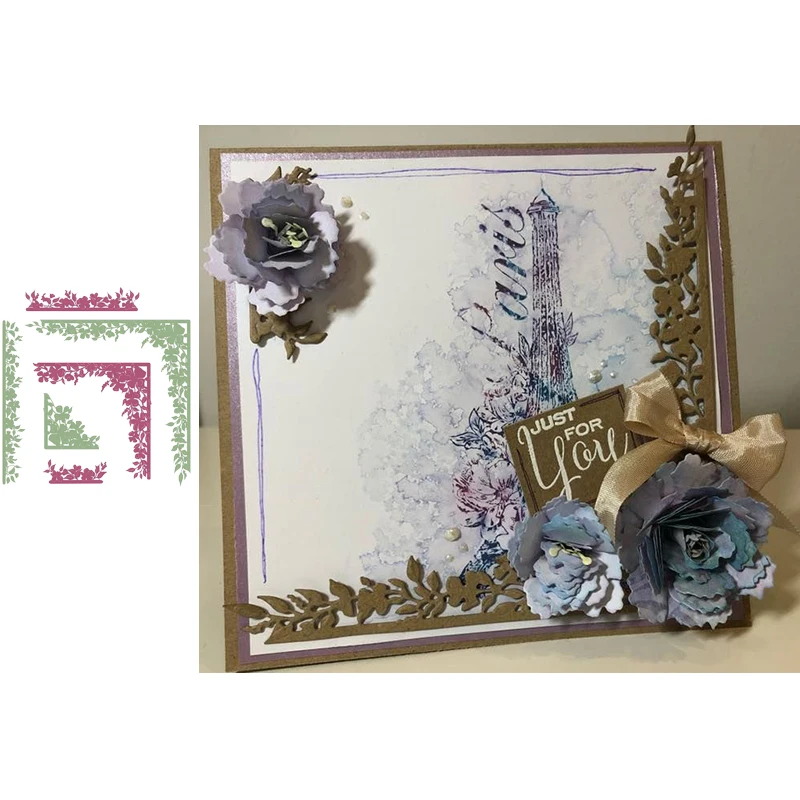 Floral Borders and Corners Metal Cutting Dies Stencils for DIY Scrapbooking Album Stamp Card Embossing New 2019 Die Cut
Floral Borders and Corners Metal Cutting Dies Stencils for DIY Scrapbooking Album Stamp Card Embossing New 2019 Die Cut