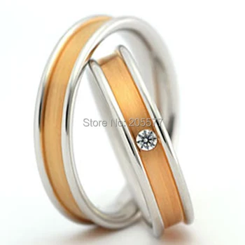 unique rose gold plating two tone Matching wedding bands engagement rings sets jewelry for men and women 
unique rose gold plating two tone Matching wedding bands engagement rings sets jewelry for men and women