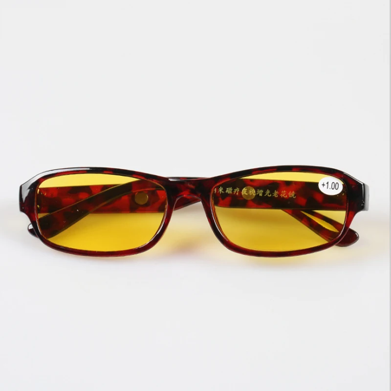 Retro Magnet Plastic Frame Yellow Lens Reading Eyewear Diopter 1.0 1.5 2.0 Men Women Presbyopic Eyeglasses
Retro Magnet Plastic Frame Yellow Lens Reading Eyewear Diopter 1.0 1.5 2.0 Men Women Presbyopic Eyeglasses