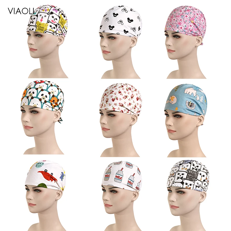 Wholesale Pink print Surgical caps/hat pet doctor hat dentist hat print girl nurse accessories Wholesale prices women scrubs hat
Wholesale Pink print Surgical caps/hat pet doctor hat dentist hat print girl nurse accessories Wholesale prices women scrubs hat