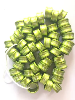 Aluminium 2020 1 BAG/ 100 pcs mental rings for racing pigeon
Aluminium 2020 1 BAG/ 100 pcs mental rings for racing pigeon