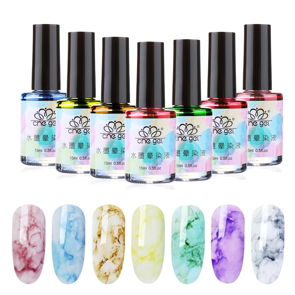 15ml Colorful Watercolor Ink Nail Polish Blooming Gel Smoke Effect Marble Smudge Lquid Gradient Manicure For Women Cosmetic Tool
15ml Colorful Watercolor Ink Nail Polish Blooming Gel Smoke Effect Marble Smudge Lquid Gradient Manicure For Women Cosmetic Tool
