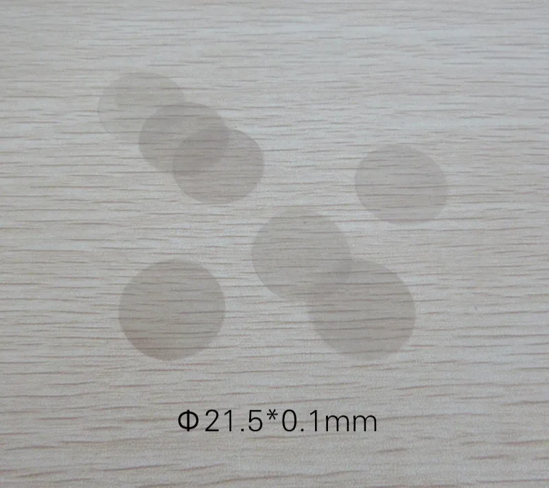 Natural Transparent Poreless Mica Sheet with Diameter of 15/21.5*0.1mm Is High Temperature Resistant and Insulating Circular
Natural Transparent Poreless Mica Sheet with Diameter of 15/21.5*0.1mm Is High Temperature Resistant and Insulating Circular