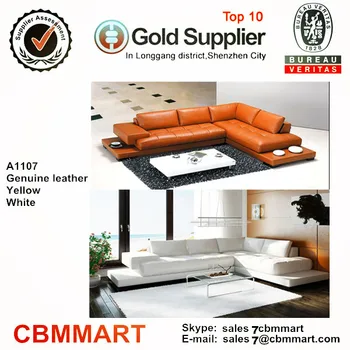 leisure sofa sets with genuine leather