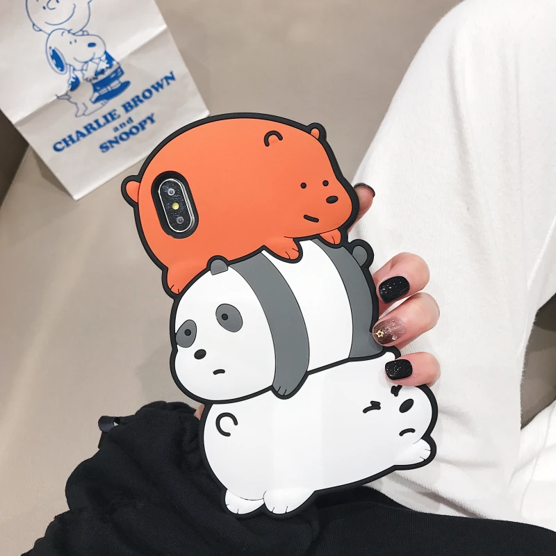 Cartoon Cute three stacked bears safe shatter-resistant silicone soft cover case for iphone MAX XS XR 6 7 8 plus X phone cases
Cartoon Cute three stacked bears safe shatter-resistant silicone soft cover case for iphone MAX XS XR 6 7 8 plus X phone cases