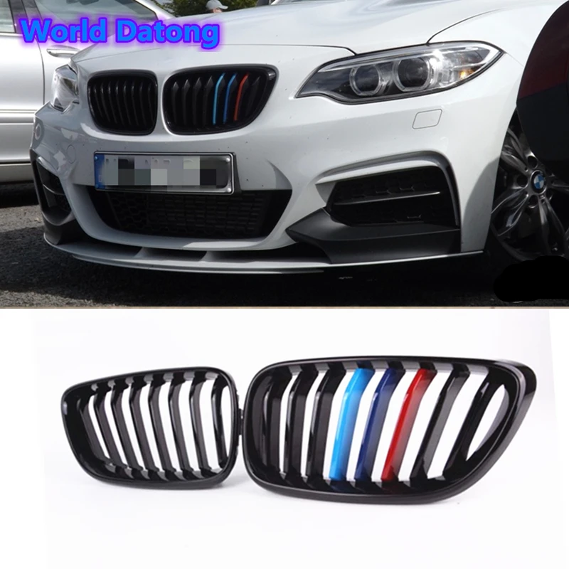 F22 1-slat replacement ABS m color bumper kidney grill for BMW 2014 2015 2016 2 Series 2-door F22 F23 F87 Grille Mesh
F22 1-slat replacement ABS m color bumper kidney grill for BMW 2014 2015 2016 2 Series 2-door F22 F23 F87 Grille Mesh