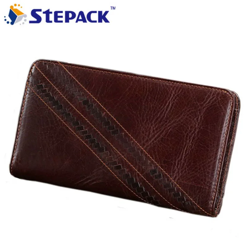 Hot Sale High Quality Genuine Leather Mens Wallet Men's Business Purse Big Capacity Clutch Bag 
Hot Sale High Quality Genuine Leather Mens Wallet Men's Business Purse Big Capacity Clutch Bag