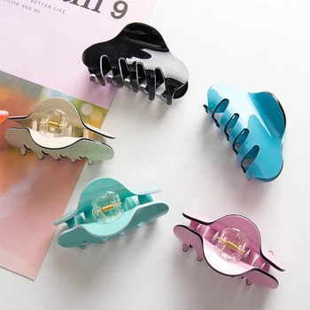 Fashion Candy Color High-grade Hair Clips Acrylic Highly flexible Large Plate Ponytail Clip Card Styling Tools
Fashion Candy Color High-grade Hair Clips Acrylic Highly flexible Large Plate Ponytail Clip Card Styling Tools