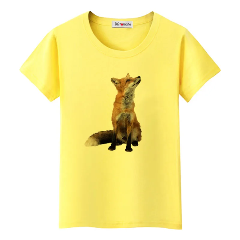 BGtomato 3D fox tshirt popular streetwear casual t shirt women harajuku t-shirt lovely tee shirt femme cute animal haut femme
BGtomato 3D fox tshirt popular streetwear casual t shirt women harajuku t-shirt lovely tee shirt femme cute animal haut femme