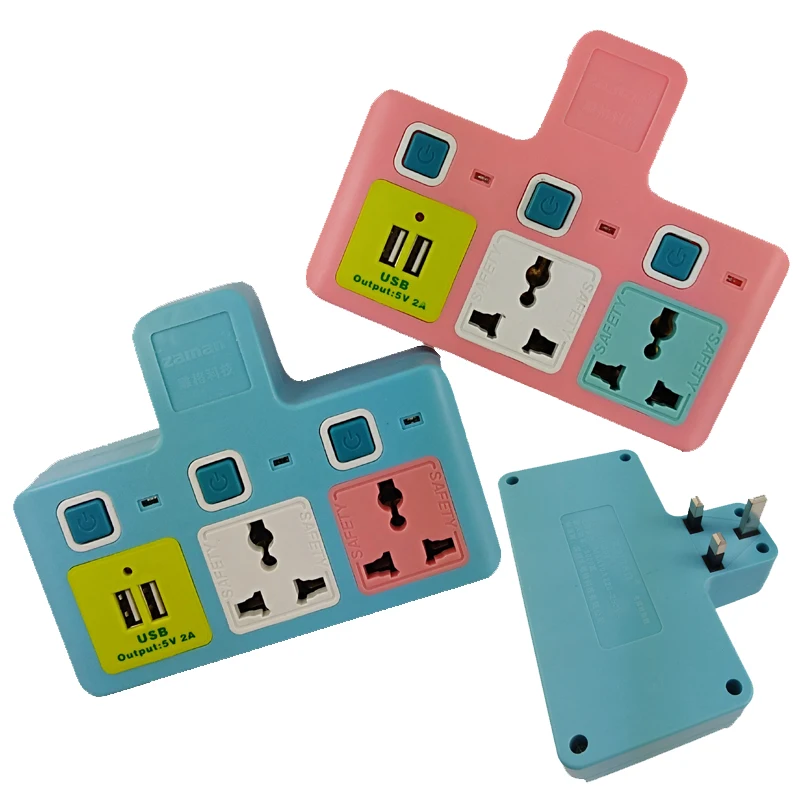 Power Travel Adapter Strip 2 jacks outlet with independent switch 2 USB Charging Wall Socket Ports UK Plug Sockets Adaptador
Power Travel Adapter Strip 2 jacks outlet with independent switch 2 USB Charging Wall Socket Ports UK Plug Sockets Adaptador