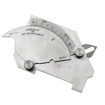 Bridge Cam Gauge Gage Test Ulnar Stainless Steel Welding Gauge Inspection Gauge Measuring Tool
Bridge Cam Gauge Gage Test Ulnar Stainless Steel Welding Gauge Inspection Gauge Measuring Tool