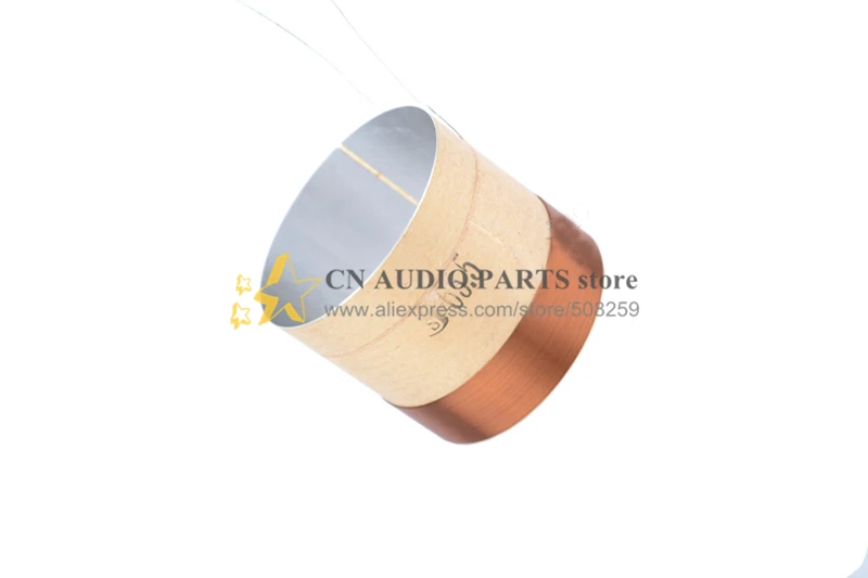 

1 piece ID: 65.5mm 2 layer winding Skeleton:White aluminous 8 ohm woofer bass loudspeaker speaker drive voice coil