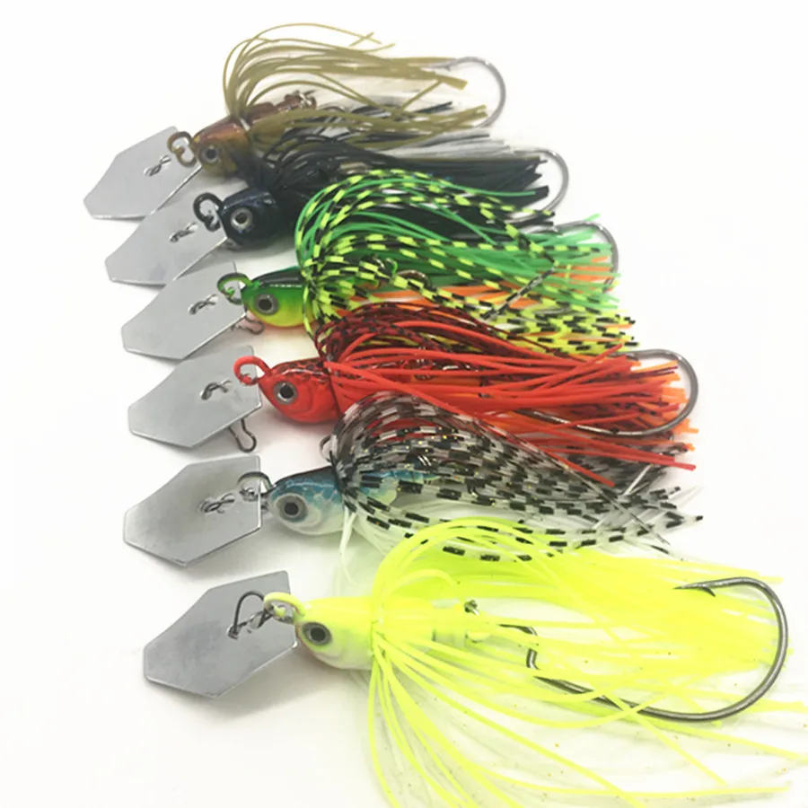 14g/10gFishing Spinnerbait Silicone Skirt Metal Lure Jig bass pike walleye Fishing Sequins Spinner Buzzbait Beard CrankWorm Hook
14g/10gFishing Spinnerbait Silicone Skirt Metal Lure Jig bass pike walleye Fishing Sequins Spinner Buzzbait Beard CrankWorm Hook
