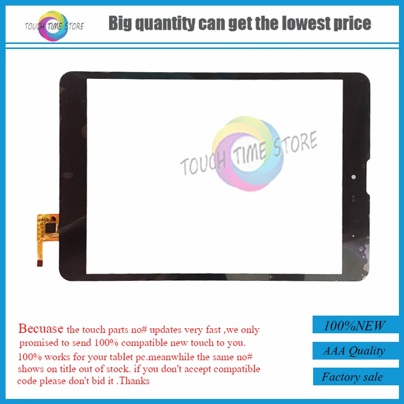 

Black or white 195*130mm New tablet pc Texet tm-7857 3G glass sensor digitizer touch screen touch panel 300-L4541J-C00