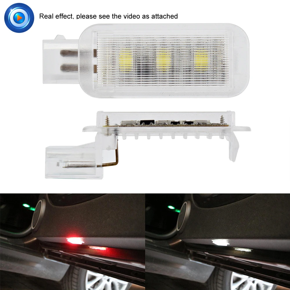2pcs/lot 12V Car Door Warning Lamp for Audi Auto SMD LED Courtesy Red Light Laser Projector Red Flashing Decor Lights
2pcs/lot 12V Car Door Warning Lamp for Audi Auto SMD LED Courtesy Red Light Laser Projector Red Flashing Decor Lights