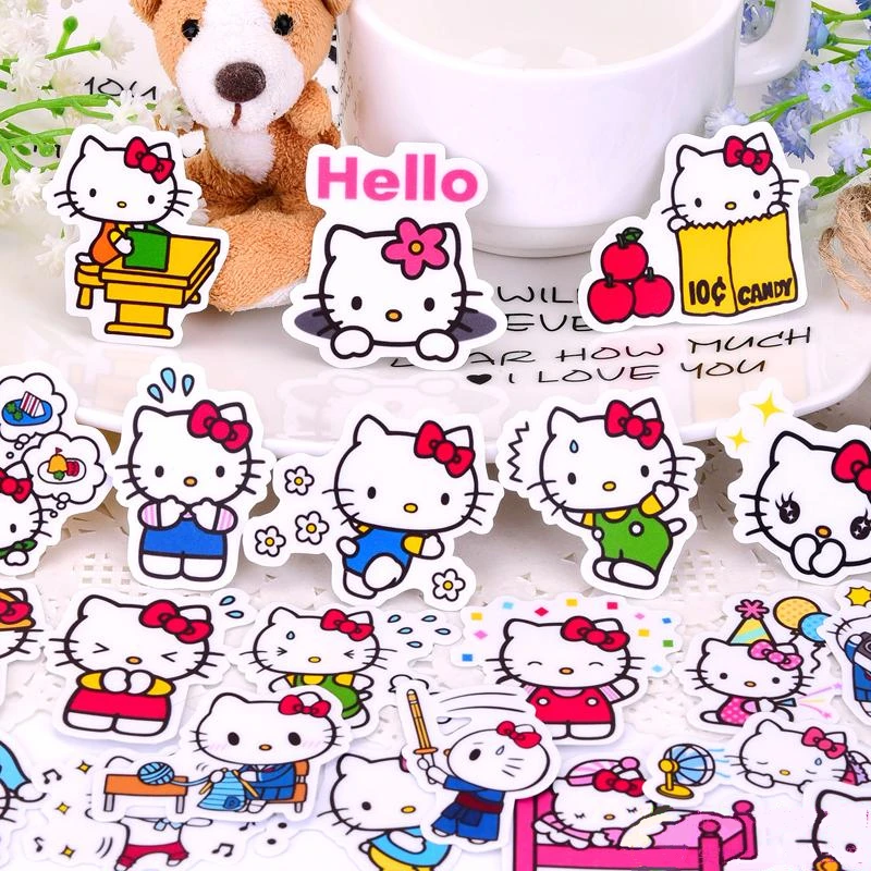 40pcs Hello kt cat cute Diary moves paper Stickers For Luggage Skateboard /DIY Scrapbooking Pocket sticker/waterproof
40pcs Hello kt cat cute Diary moves paper Stickers For Luggage Skateboard /DIY Scrapbooking Pocket sticker/waterproof