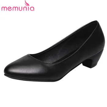 MEMUNIA 2019 new arrival women pumps retro simple single shoes spring summer elegant dress shoes ladies office shoes black
MEMUNIA 2019 new arrival women pumps retro simple single shoes spring summer elegant dress shoes ladies office shoes black
