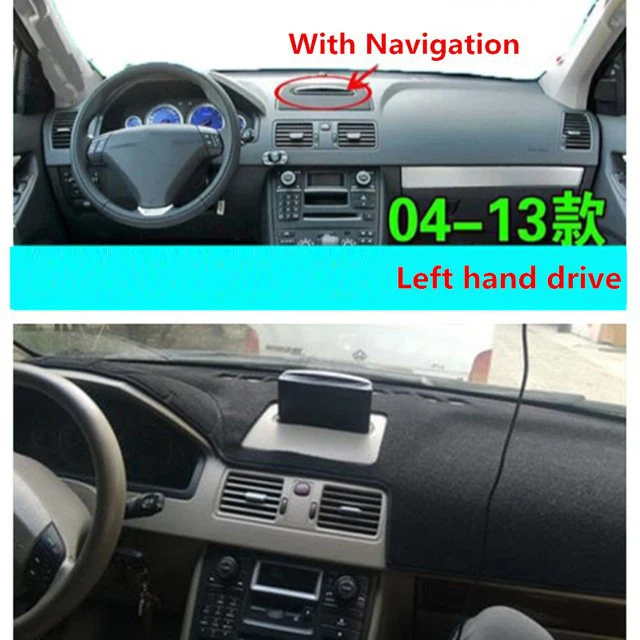 For Volvo XC90 2004-2013 with Navigation For Left-hand Drive 1PC Car Dashboard Mats Cover Sun Shade Dashboard Cover Capter
For Volvo XC90 2004-2013 with Navigation For Left-hand Drive 1PC Car Dashboard Mats Cover Sun Shade Dashboard Cover Capter