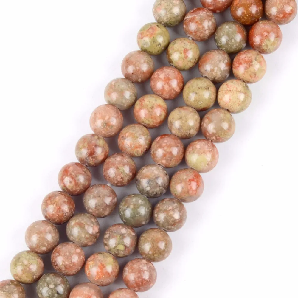 Wholesale Natural Minerals Beads Unakite Stone Round Beads for Jewelry Making 4 6 8 10 12mm 15inch Spacer Beads Diy Jewellery
Wholesale Natural Minerals Beads Unakite Stone Round Beads for Jewelry Making 4 6 8 10 12mm 15inch Spacer Beads Diy Jewellery