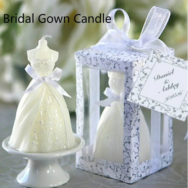 White Romantic Elegant Boxed Bridal Bride Gown Dress Design Candle Wedding Party Home Decor Wedding Gifts
White Romantic Elegant Boxed Bridal Bride Gown Dress Design Candle Wedding Party Home Decor Wedding Gifts