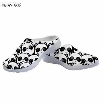 INSTANTARTS Cute Cartoon Animal Panda Pattern Women White Beach Shoes Outdoor Air Mesh Slippers for Adults Light Female Sandals
INSTANTARTS Cute Cartoon Animal Panda Pattern Women White Beach Shoes Outdoor Air Mesh Slippers for Adults Light Female Sandals