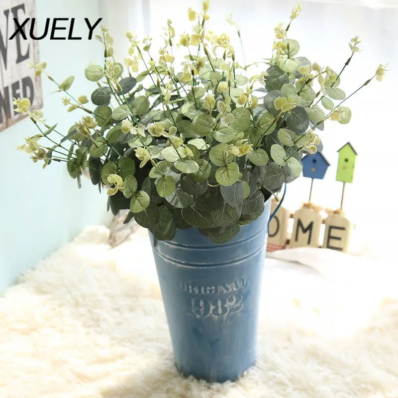 Green artificial Eucalyptus Leaves Silk Simulation Fake Plants Party Home Wedding Decoration Money leaf Plant Wall material
Green artificial Eucalyptus Leaves Silk Simulation Fake Plants Party Home Wedding Decoration Money leaf Plant Wall material