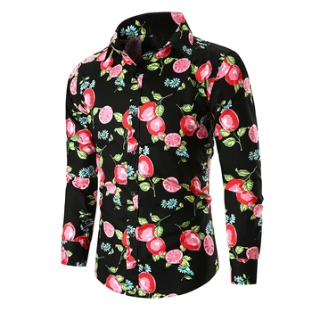 3D Fruit Print Long Sleeve Shirt Men 2018 Brand New Casual Mens Dress Shirts Club Party Prom Shirt Male Camisas Para Hombre 3XL
3D Fruit Print Long Sleeve Shirt Men 2018 Brand New Casual Mens Dress Shirts Club Party Prom Shirt Male Camisas Para Hombre 3XL