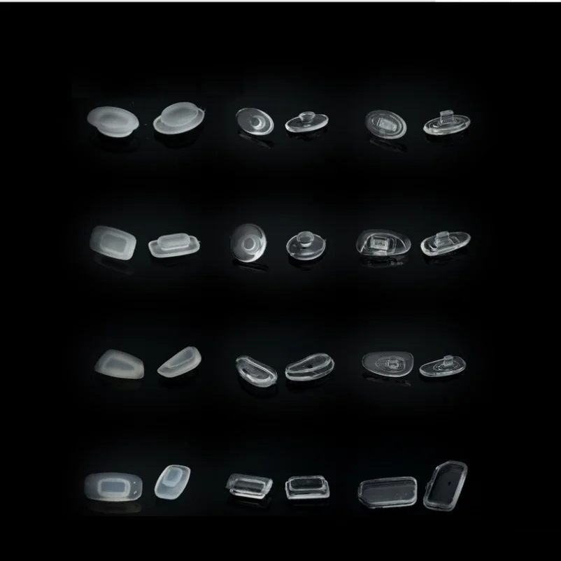 Cassette nose pad glasses frame steel crescent silicone antiskid General lasses accessories Factory wholesale stipules
Cassette nose pad glasses frame steel crescent silicone antiskid General lasses accessories Factory wholesale stipules