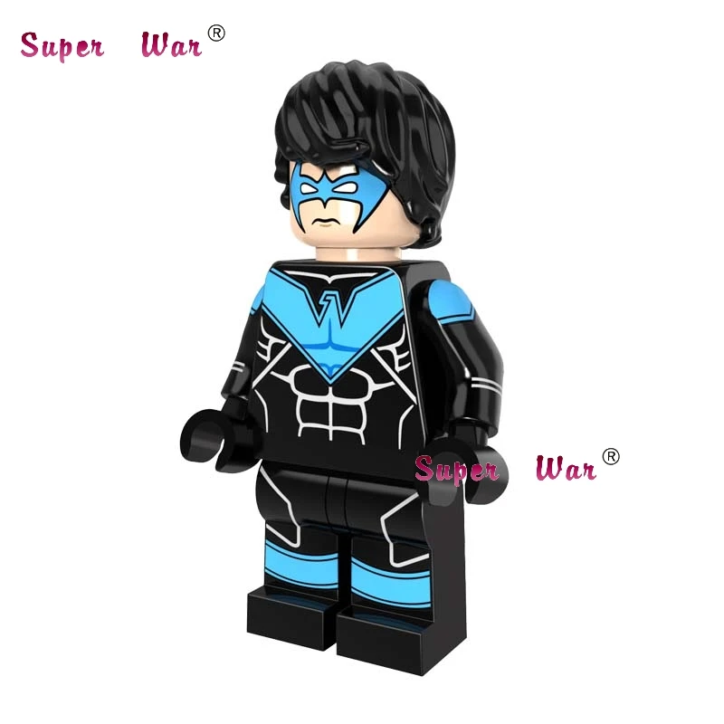 Single super heroes marvel dc comics Nightwing building blocks models bricks toys for children kits
Single super heroes marvel dc comics Nightwing building blocks models bricks toys for children kits
