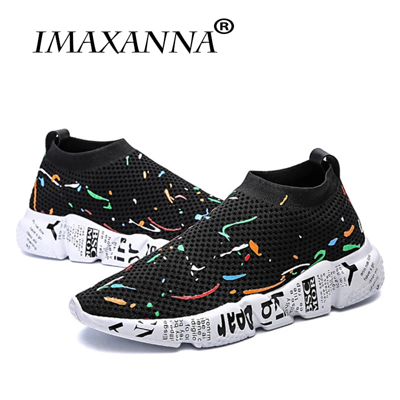 IMAXANNA 2018 Running Shoes For Men Sport Light Sneakers Man Breathable Mesh Outdoor Shoes Women Graffiti Athletic Shoe Male
IMAXANNA 2018 Running Shoes For Men Sport Light Sneakers Man Breathable Mesh Outdoor Shoes Women Graffiti Athletic Shoe Male