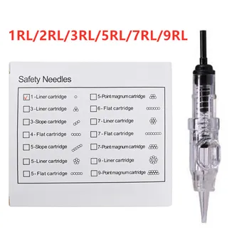 Tattoo Needles 1RL 20piece Cartridge Needles Disposable Sterilized Tattoo Permanent Makeup Needles Tips for Eyebrow lip
Tattoo Needles 1RL 20piece Cartridge Needles Disposable Sterilized Tattoo Permanent Makeup Needles Tips for Eyebrow lip