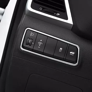 JEAZEA ABS Chrome Headlight Head Fog Light Lamp Adjust Button Switch Cover Console Styling For Hyundai Tucson 2015 2016 2017
JEAZEA ABS Chrome Headlight Head Fog Light Lamp Adjust Button Switch Cover Console Styling For Hyundai Tucson 2015 2016 2017