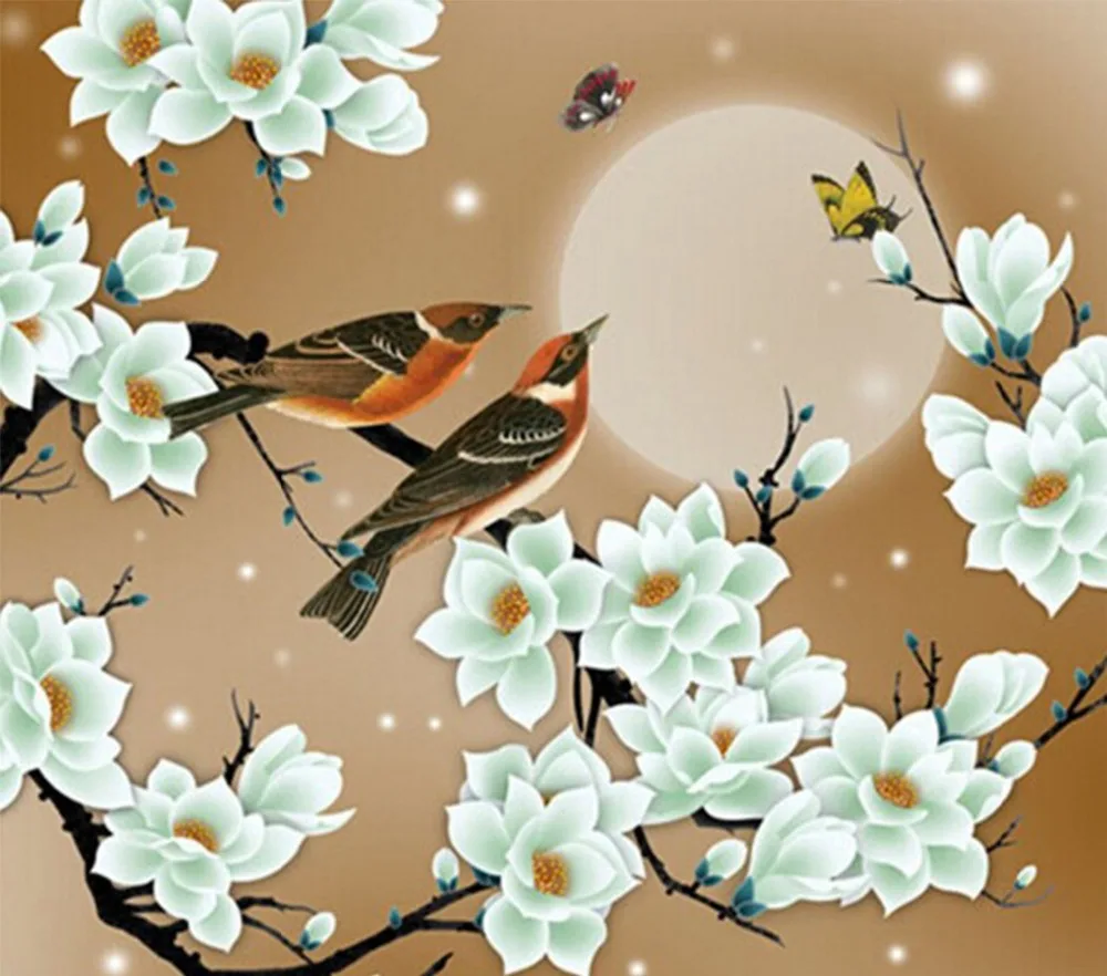 2.8mm Diy diamond painting cross stitch craft plastic canvas kits diamond paintings Magpies
2.8mm Diy diamond painting cross stitch craft plastic canvas kits diamond paintings Magpies