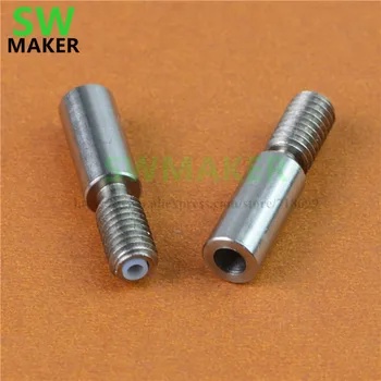 SWMAKER 4pcs kraken extruder throat Multi-jet Water-cooled M6*28.1mm w/ ptfe lined 1.75mm smooth 3D printer part
SWMAKER 4pcs kraken extruder throat Multi-jet Water-cooled M6*28.1mm w/ ptfe lined 1.75mm smooth 3D printer part