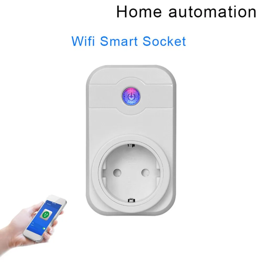 2000W WIFI Smart Socket Home Automation Phone App Timing Switch 100-240V Wifi Socket EU US UK Plug
2000W WIFI Smart Socket Home Automation Phone App Timing Switch 100-240V Wifi Socket EU US UK Plug