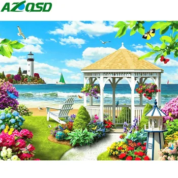 AZQSD Diamond Painting Garden Scenery Cross Stitch Diamond Embroidery Full Set Pictures Of Rhinestones Full Kit Home Decor
AZQSD Diamond Painting Garden Scenery Cross Stitch Diamond Embroidery Full Set Pictures Of Rhinestones Full Kit Home Decor