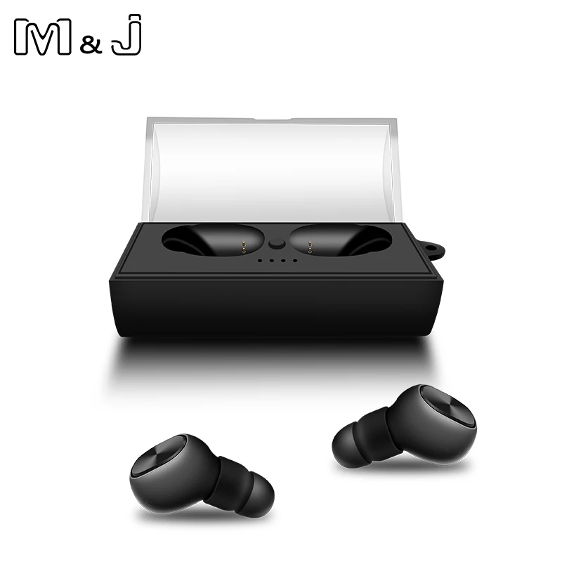 M&J Wireless Headphone TWS Bluetooth Earphone Headphone For Phone True Wireless Mini Earbuds Bluetooth Earphone Headset With Mic
M&J Wireless Headphone TWS Bluetooth Earphone Headphone For Phone True Wireless Mini Earbuds Bluetooth Earphone Headset With Mic