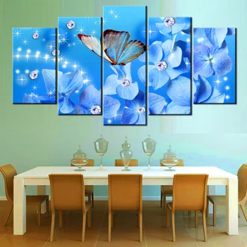 5 pieces Wall Art Picture HD-beautiful-glitter-flower for living room printed on canvas
5 pieces Wall Art Picture HD-beautiful-glitter-flower for living room printed on canvas