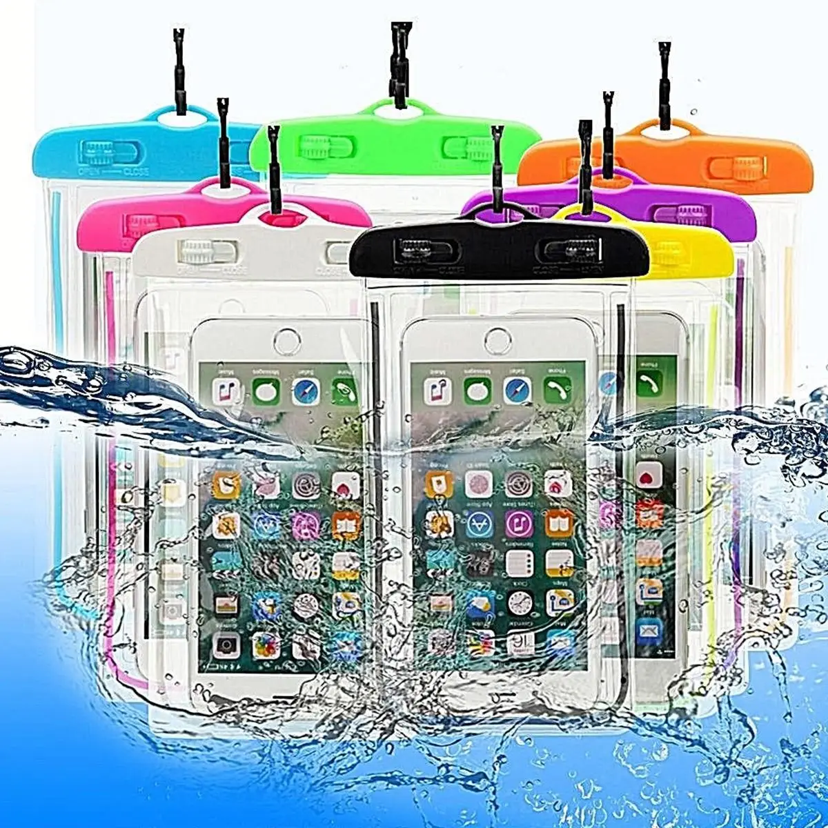 Waterproof Phone Case For iphone X Xs Max XR 7 8 Universal Swim Underwater Dry Pouch Bag Case For Samsung Xiaomi Smartphone
Waterproof Phone Case For iphone X Xs Max XR 7 8 Universal Swim Underwater Dry Pouch Bag Case For Samsung Xiaomi Smartphone