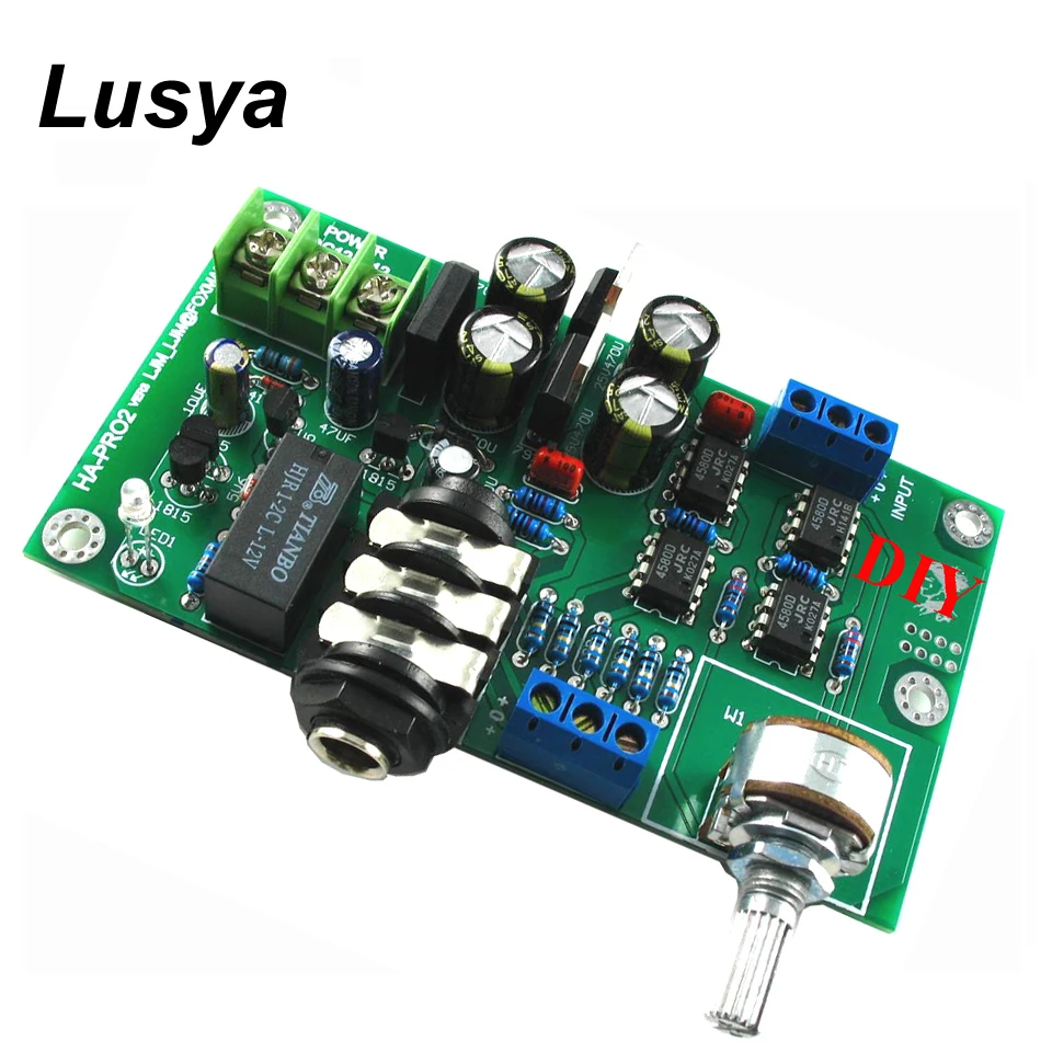 HA-PRO2 Ultra Low Noise Low Distortion DIY Kits Headphone Amplifier Monitor Level Headphone Amplifier Board A8-018
HA-PRO2 Ultra Low Noise Low Distortion DIY Kits Headphone Amplifier Monitor Level Headphone Amplifier Board A8-018
