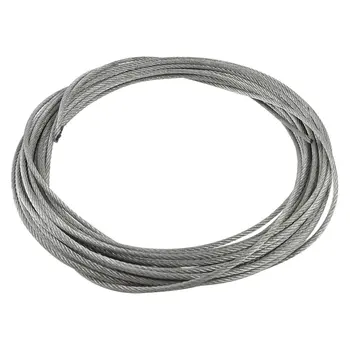 3mm Diameter Flexible Stainless Steel Wire Rope Cable 12 Meter Length
3mm Diameter Flexible Stainless Steel Wire Rope Cable 12 Meter Length
