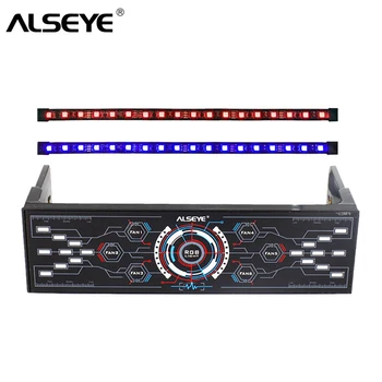 ALSEYE PC Fan Controller 6 Channels 12V Cooling Fan Speed and RGB Controller with Dual Magnetic RGB LED Strips Case Light
ALSEYE PC Fan Controller 6 Channels 12V Cooling Fan Speed and RGB Controller with Dual Magnetic RGB LED Strips Case Light