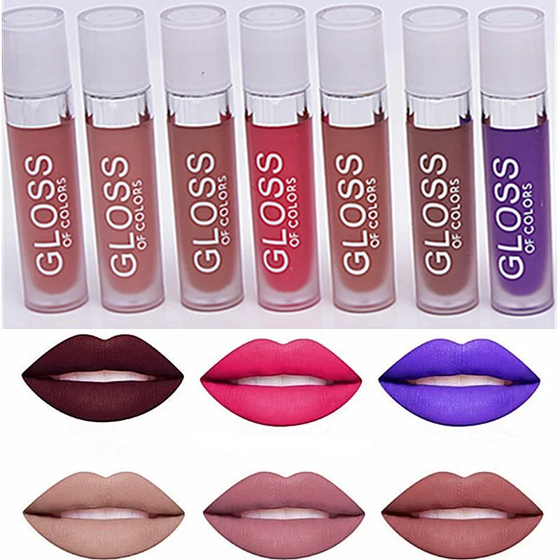Matte Lip Gloss Long Lasting Lip Gloss Waterproof Lipgloss Makeup Liquid Lipstick 15 Colors Brown Nude Chocolate Color lip Batom
Matte Lip Gloss Long Lasting Lip Gloss Waterproof Lipgloss Makeup Liquid Lipstick 15 Colors Brown Nude Chocolate Color lip Batom