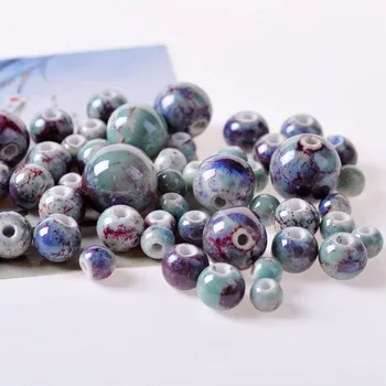 50pcs/lot 6mm-18mm Ceramic Beads DIY/Handmade Multi Color perle ceramica con foro Beads For Jewelry Making Accessories
50pcs/lot 6mm-18mm Ceramic Beads DIY/Handmade Multi Color perle ceramica con foro Beads For Jewelry Making Accessories