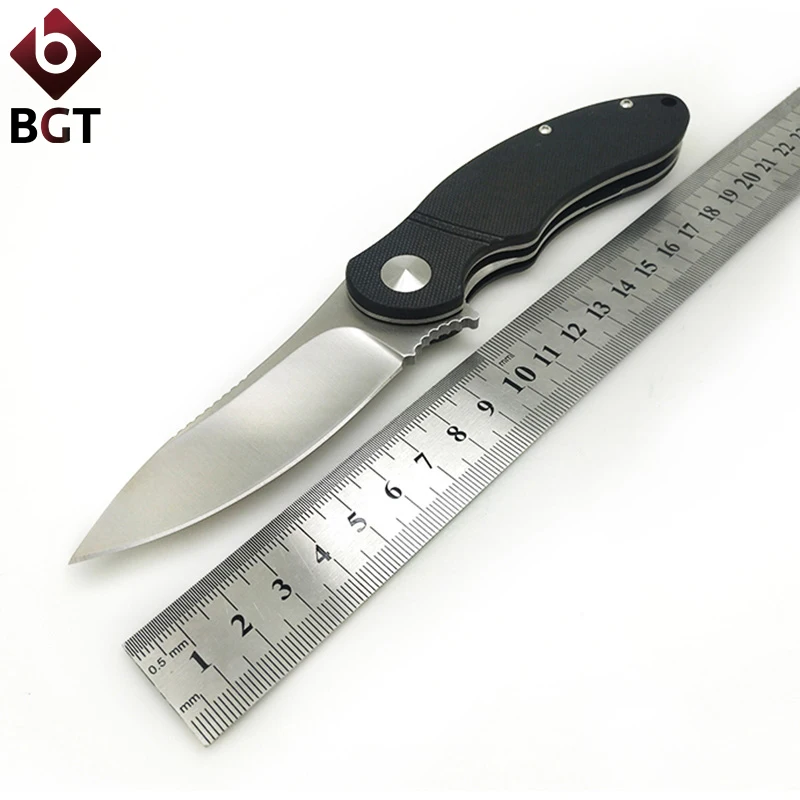 BGT K300KXP Tactical Folding Knife Outdoor Camping Hunting Combat Pocket Knife Survival EDC Multi Tool 9cr18mov Blade G10 Handle
BGT K300KXP Tactical Folding Knife Outdoor Camping Hunting Combat Pocket Knife Survival EDC Multi Tool 9cr18mov Blade G10 Handle