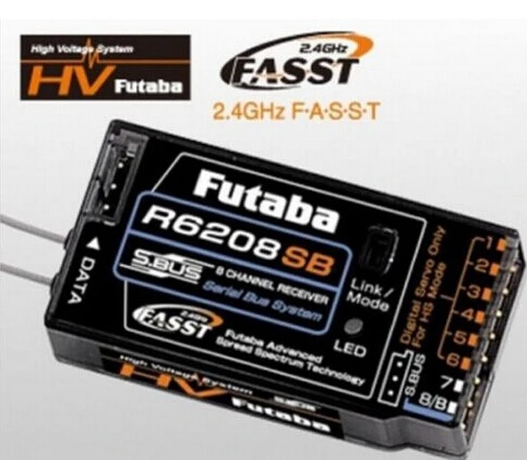 Futaba R6208SB 8-Channel 2.4GHz FASST Hi-Voltage Rx Receiver 8FG Super 100% new and original with original package
Futaba R6208SB 8-Channel 2.4GHz FASST Hi-Voltage Rx Receiver 8FG Super 100% new and original with original package