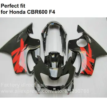 Motorcycle fairing kit for Honda CBR600 F4 1999 2000 black red fairings CBR 600 F4 OL31
Motorcycle fairing kit for Honda CBR600 F4 1999 2000 black red fairings CBR 600 F4 OL31